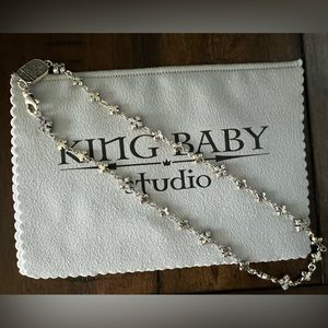 King Baby MB Cross necklace